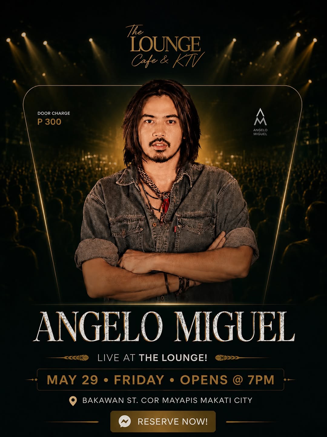 Angelo Miguel — Live at The Lounge, May 29